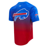 Josh Allen Buffalo Bills Pro Standard Player Name & Number Ombre Mesh T-Shirt - Royal